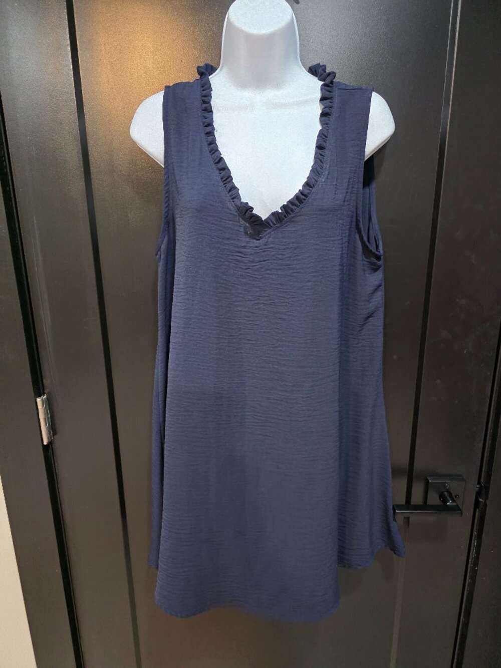 Betsey's Boutique Navy Dress Sz L